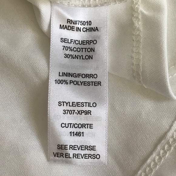 CITY STUDIO Lace Fit & Flare Dress Sleeveless White Women’s Plus Size 22W 1X - Picture 15 of 16